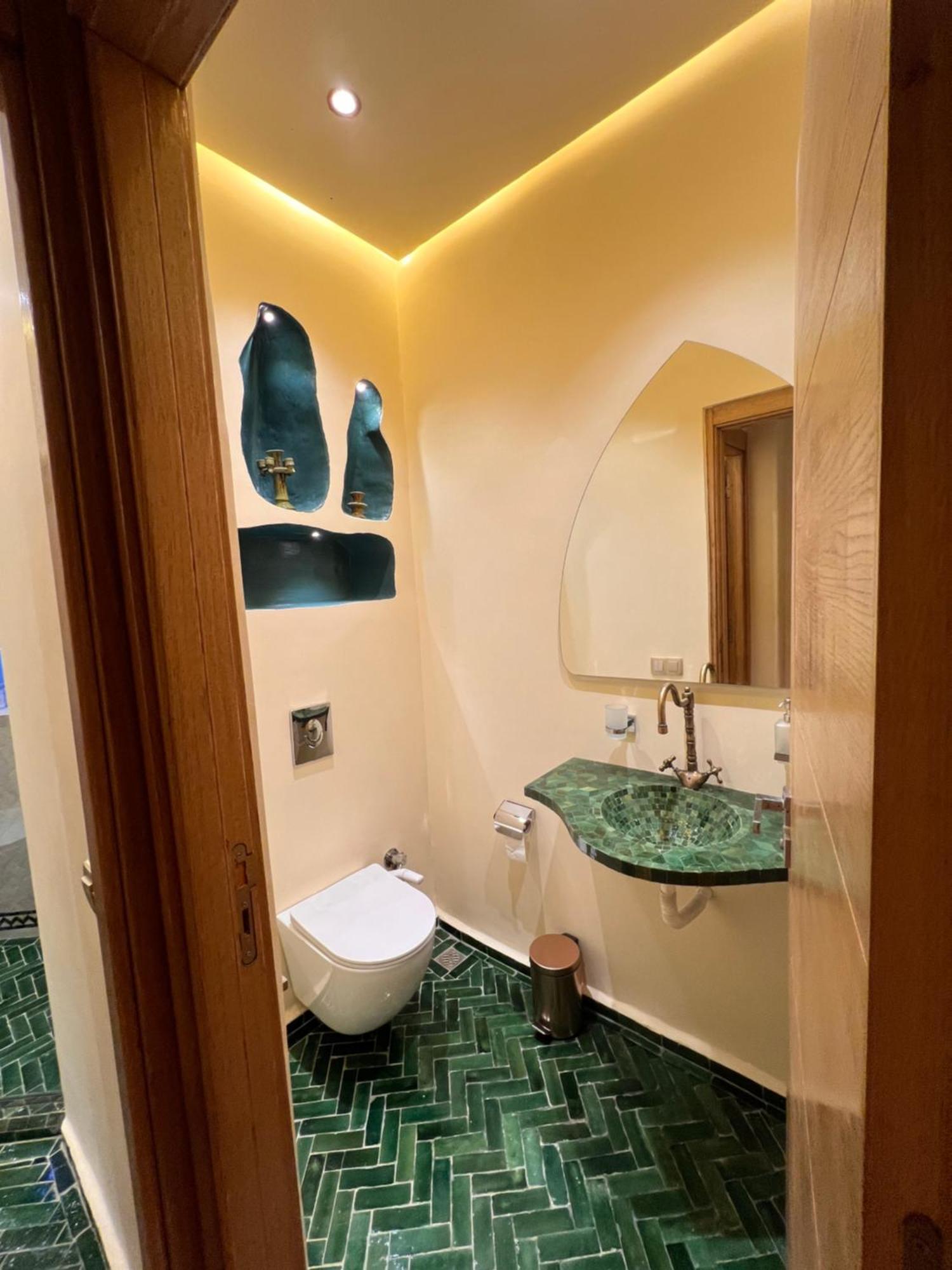 Appartamento F3 Exceptionnel A Gueliz - A 5 Min De La Gare - Piscine, Wi-fi Et Parking Au Coeur De Marrakech